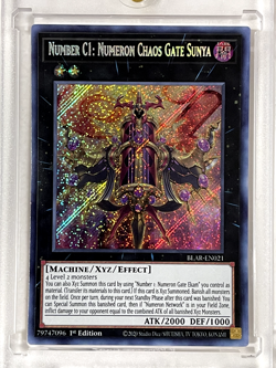 Yu-Gi-Oh! - Number C1: Numeron Chaos Gate Sunya (BLAR-EN021) - Battles of Legen - Image 2