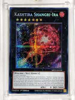 Yugioh Kashtira Shangri-Ira MP23-EN190 Secret Rare 1st Ed NM - Image 2