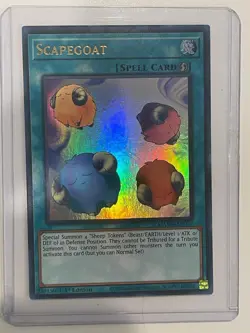 Scapegoat MAMA-EN077 Yu-Gi-Oh! TCG Ultra Rare 1st Edition FOIL - Image 2