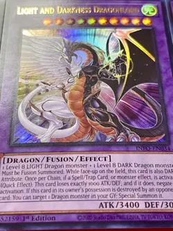 3x Light and Darkness Dragonlord | INFO-EN034 | Ultra Rare | NM | 1st ED |YuGiOh - Image 18