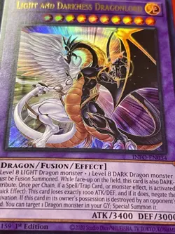 3x Light and Darkness Dragonlord | INFO-EN034 | Ultra Rare | NM | 1st ED |YuGiOh - Image 6