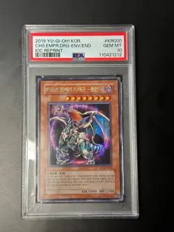 Yugioh PSA 10 Chaos Emperor Dragon-Envoy of the End Korean IOC-KR000 - Image 7