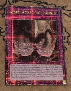 Yugioh Songs Of The Dominators ALIN-EN078 Quarter Century Secret Rare Presale - Image 2