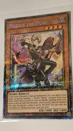 Medius the Pure DUAD-EN008 Starlight Rare 1st Edition Nm Yugioh w/ Free Gift - Image 3