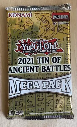 Yu-Gi-Oh! 2021 Tin Of Ancient Battles Mega Pack 1st Edition - Factory Sealed - Image 1