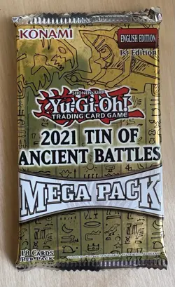 Yu-Gi-Oh! 2021 Tin Of Ancient Battles Mega Pack 1st Edition - Factory Sealed - Image 3
