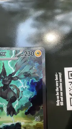 Zekrom ex SAR 166/086 sv11B Black Bolt Pokemon Card English Scarlet Violet NM - Image 5