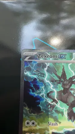 Zekrom ex SAR 166/086 sv11B Black Bolt Pokemon Card English Scarlet Violet NM - Image 6