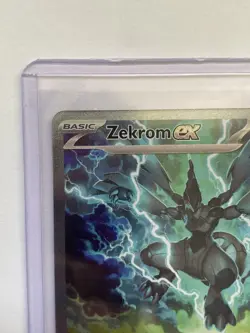 Zekrom ex SAR 166/086 sv11B Black Bolt Pokemon Card English Scarlet Violet NM - Image 8