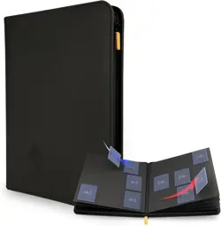 Card Binder 9 Pocket Zipper for Trading Cards TCG Collectible Card Storage - Image 3