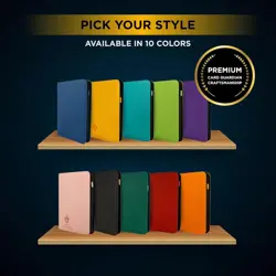 Card Binder 9 Pocket Zipper for Trading Cards TCG Collectible Card Storage - Image 9