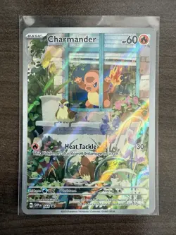 2023 Obsidian Flames SV: Charmander 044 Promo Card Holo MINT - Image 1