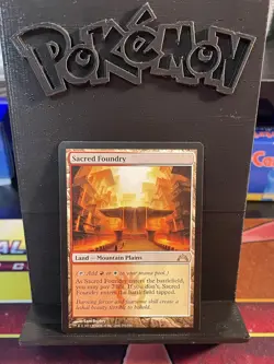 MTG Sacred Foundry Rare Shockland Gatecrash Lightly Played - Image 1