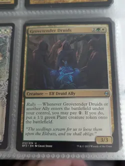 1x Grovetender Druids NM Eng MTG - Battle for Zendikar (F) - Image 1