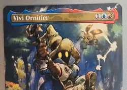 MTG Universes Beyond: Final Fantasy #321 Vivi Ornitier (BORDERLESS) NM+ ðŸ”¥  - Image 2