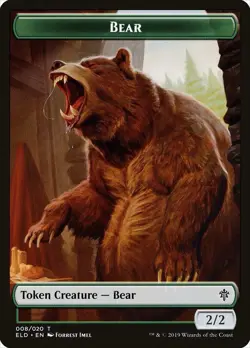MTG x1 CALLER OF THE CLAW 1x LP-EX Legions LGN #121 (w/ x2 Bear Tokens!) Magic - Image 2