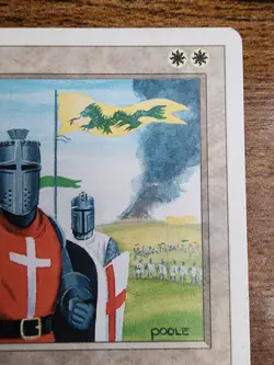 MTG Crusade LP/MP+ â­4th (Fourth) Editionâ­ â­10 REAL HQ PICS!â­ 1995 Magic Crusades - Image 4