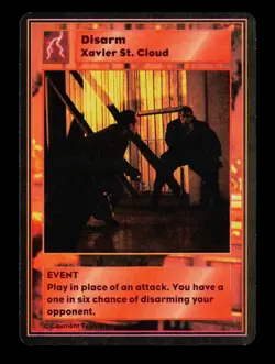 Disarm Xavier St. Cloud Highlander: The Card Game Trading Card  CCG - Image 1