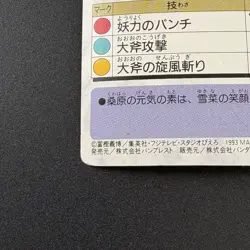 BUI #78 Yu Yu Hakusho Carddass Card BANDAI 1993 Japan Banpresto Vintage e217 - Image 11