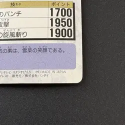 BUI #78 Yu Yu Hakusho Carddass Card BANDAI 1993 Japan Banpresto Vintage e217 - Image 12