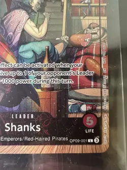 One Piece SHANKS OP09-001 - Promo Card PSA Limited Edition July 2025 SEALED - Image 4
