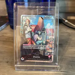 One Piece SHANKS OP09-001 - Promo Card PSA Limited Edition July 2025 SEALED - Image 2