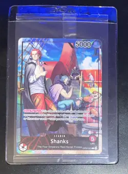 One Piece SHANKS OP09-001 - Promo Card PSA Limited Edition July 2025 SEALED - Image 1