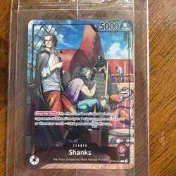 One Piece SHANKS OP09-001 - Promo Card PSA Limited Edition July 2025 SEALED - Image 1