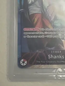 One Piece SHANKS OP09-001 - Promo Card PSA Limited Edition July 2025 SEALED - Image 5