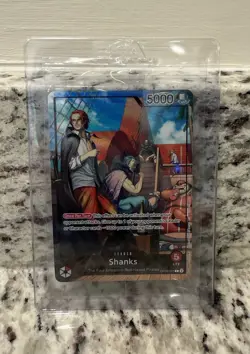 One Piece SHANKS OP09-001 - Promo Card PSA Limited Edition July 2025 SEALED - Image 1