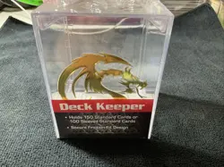 BCW Deck Keeper 100-150 Gaming Card Clear Plastic Friction Fit Storage Box - Image 6