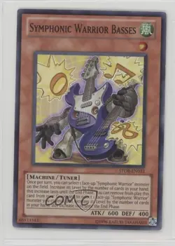 Symphonic Warrior Basses Unlimited YuGiOh Storm of Ragnarok #STOR-EN033 0nl0 - Image 1