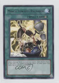 March Towards Ragnarok Unlimited YuGiOh Storm of #STOR-EN047 0s5 - Image 1