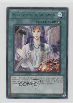 Asceticism of the Six Samurai Unlimited YuGiOh Storm Ragnarok #STOR-EN050 ic4 - Image 1