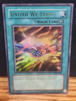 United We Stand LON-049 Ultra Rare YuGiOh Card MP â€“ Fast Shipping! - Image 1