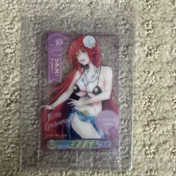 high school dxd Rias 2017 Paradise 2017 Royal Declaration Fair Clear Card - Image 1