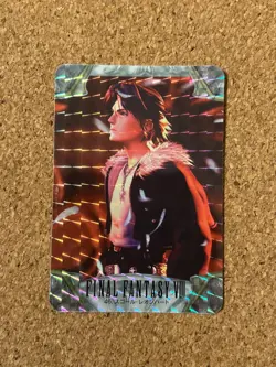 Final Fantasy  carddass 90s Foil Holo anime card - Image 1