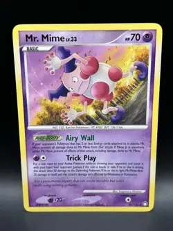 Mr. Mime 30/123 - Pokemon Mysterious Treasure Card - NM - Image 1