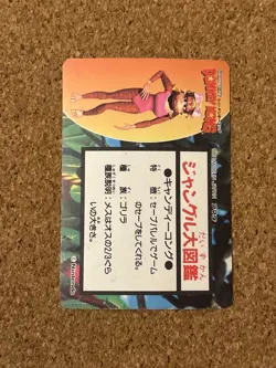 Donkey Kong carddass 90s Foil Holo anime card - Image 2