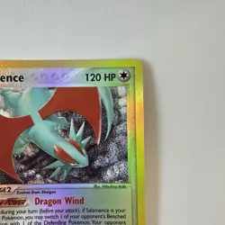 2003 Pokemon SALAMENCE Ex Dragon REVERSE HOLO Foil Rare Card 10/97 e-Reader NM - Image 3