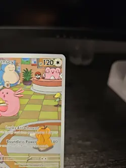 PokÃ©mon TCG Chansey Scarlet & Violet Twilight Masquerade Card 187/167 - Image 3