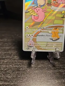 PokÃ©mon TCG Chansey Scarlet & Violet Twilight Masquerade Card 187/167 - Image 5