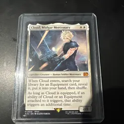 Cloud, Midgard Mercenary - Mythic Rare - NM/Mint Condition MTG - Image 1
