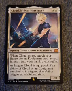 Cloud, Midgard Mercenary - Mythic Rare - NM/Mint Condition MTG - Image 1