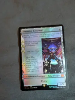 Summon: Bahamut Final Fantasy Foil MTG NM - Image 1