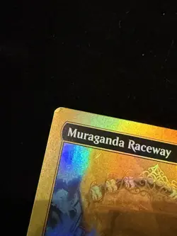 LP - English - 1 x MTG Muraganda Raceway - First-Place Foil Aetherdri - Image 2