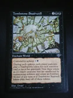 Magic Mtg Mirage Tombstone Stairwell Near Mint - Image 3
