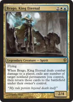Brago, King Eternal - Light Play MTG Conspiracy - Image 1
