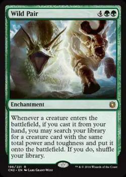 Wild Pair - Light Play MTG Conspiracy: Take the Crown - Image 1