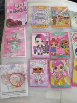 New LOL Surprise Dance Off Card Game In Box Lot Of 9 Numbered Cards Not Complete - Image 2